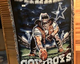 Dallas Cowboy's tapestry