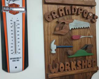 Harley Davidson thermometer