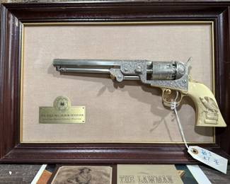 Wild Bill Hickok Franklin Mint Reproduction Handgun