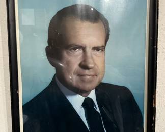 Autographed Richard Nixon Photo