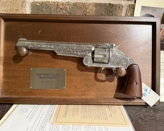 Wyatt Earp Franklin Mint Reproduction Handgun