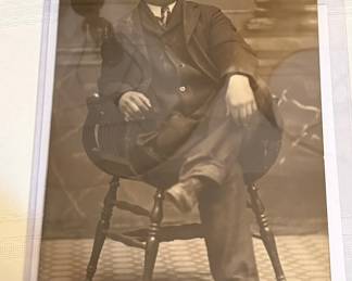 Al Capone original photograph in his 20s
