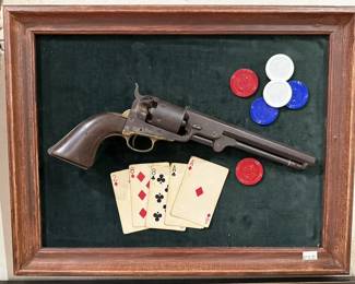 Reproduction Pistol Art Display
