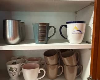 Assorted Coffee Mugs and Tumblers
