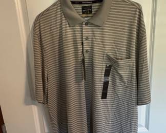 Greg Norman for Tasso Elba Five Iron Play Dry Golf Polo Shirt