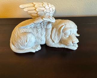 Design Toscano "Dog Angel" Sleeping Dog Figurine QL6079