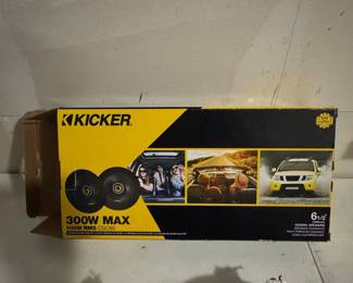 Kicker CS Series CSC65 6.5" 300W Max Component Speaker Set