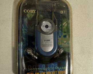 Coby CX-7 Mini AM/FM Pocket Radio with DBBS