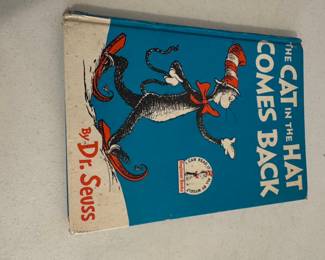 The Cat in the Hat Comes Back by Dr. Seuss (1958 First Edition)