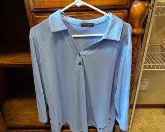 TICTICMISS Long Sleeve Collared Shirt