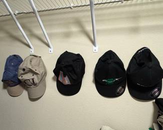 Assorted Baseball Caps including SpaceX