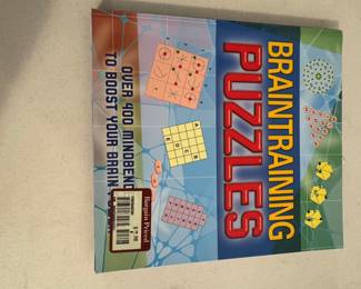 Brain Training Puzzles Book