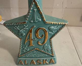 James B. Beam Distilling Co. "49th State Union" Alaska Star Decanter