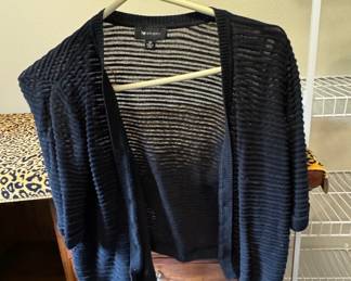 AB Studio Open Front Cardigan