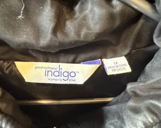 Indigo Women's Plus Puffer Vest