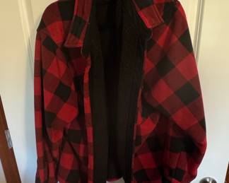 Boston Traders Flannel Sherpa Lined Shirt Jacket