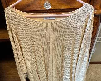 Jasambac Women's Sequin Blouse