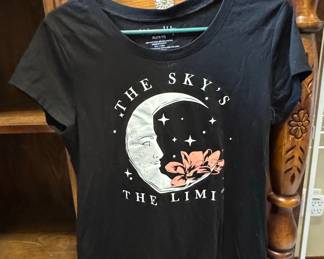 Wound Up "The Sky's The Limit" Celestial Graphic T-Shirt