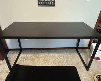 Black Metal Frame Desk