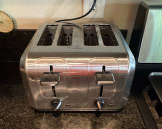 Hamilton Beach 4-Slice Brushed Stainless Steel Toaster