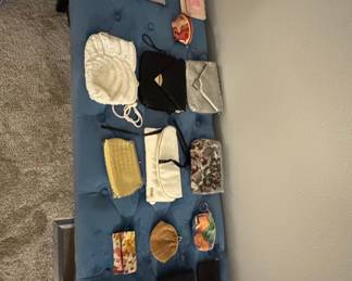 Assorted Vintage Evening Clutches and Purses