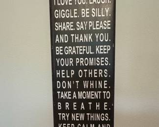 Inspirational Quote Wood Sign