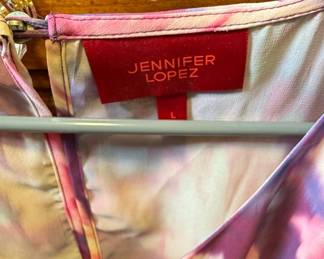 Jennifer Lopez Floral Print Blouse
