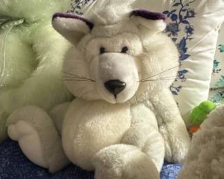 Vintage Kimba the White Lion Plush Toy