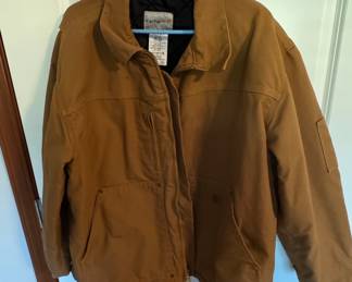 Carhartt Men's Washed Duck Insulated Chore Coat
