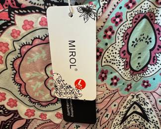 Mirol Paisley Print Tunic Top