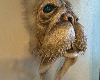 Walrus Head Wall Mount