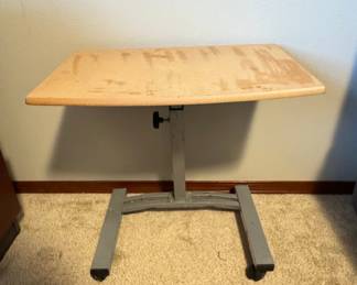 Adjustable Height Overbed/Laptop Table