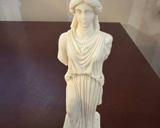 Alabaster Caryatid Statue