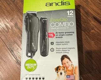 Andis EasyClip Combo Clipper and Trimmer Kit