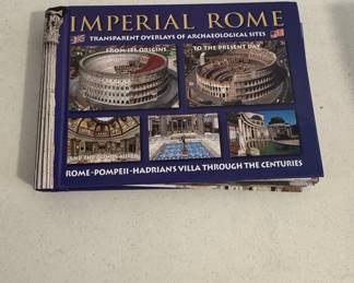 Imperial Rome: Transparent Overlays of Archaeological Sites