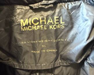 Michael Kors Ultra Light Weight Down Fill Vest
