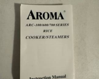 Aroma ARC-100/600/700 Series Rice Cooker/Steamer