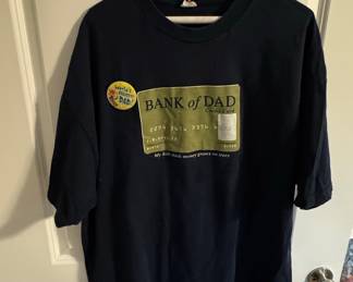 Bank of Dad Credit Card T-Shirt