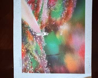 Albert Scaglione "The Flowery Path" Lithograph
