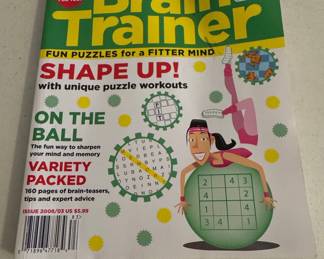 Puzzler Brain Trainer Magazine Issue 2008/03