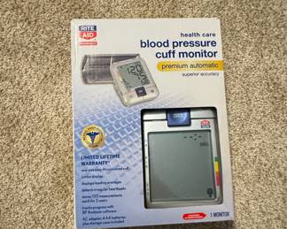 Rite Aid Pharmacy Premium Automatic Blood Pressure Cuff Monitor