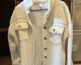 No Boundaries Sherpa Fleece Shacket