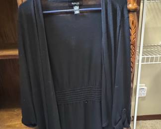 Style & Co. Woman Black Cardigan