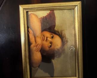Cherub Print - Detail from Raphael's Sistine Madonna