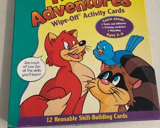 Trend Enterprises Animal Adventures Wipe-Off Activity Cards