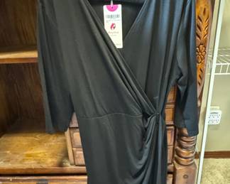 Berydress Women's Black Wrap Dress