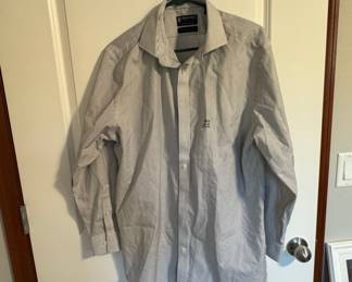 Stafford Men's Striped Dress Shirt