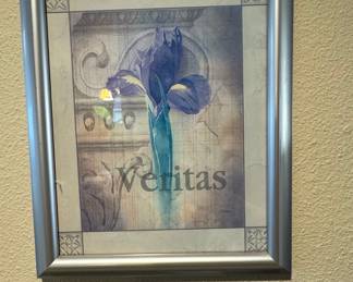 Iris "Veritas" Framed Print