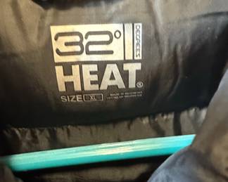 32 Degrees Heat Puffer Vest XL Black