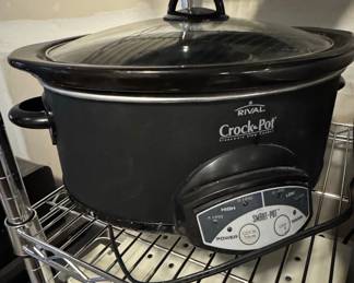 Rival 5.5 Quart Smart-Pot Stoneware Slow Cooker